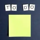 Postit Scrabble To Do